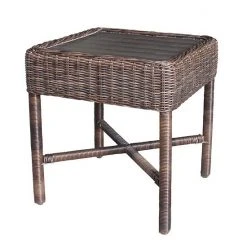 Sonoma Goods For Life® Cortena Wicker End Table Brown