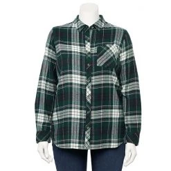 Plus Size Sonoma Goods For Life® Everyday Essential Shirt Red Buffalo -Sonoma Goods For Life Shop unnamed file 6825