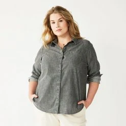 Plus Size Sonoma Goods For Life® Everyday Essential Shirt Red Buffalo -Sonoma Goods For Life Shop unnamed file 6827