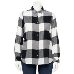 Plus Size Sonoma Goods For Life® Everyday Essential Shirt Red Buffalo -Sonoma Goods For Life Shop unnamed file 6833