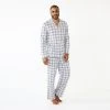 Men's Sonoma Goods For Life® Plaid Knit 2-Piece Pajama Set Dark Charcoal -Sonoma Goods For Life Shop unnamed file 6885