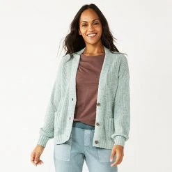 Women's Sonoma Goods For Life® Casual Ribbed Cardigan Blue Grey 11 Women's Sonoma Goods For Life® Casual Ribbed Cardigan Blue Grey -Sonoma Goods For Life Shop unnamed file 6964