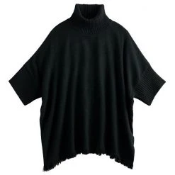 Women's Sonoma Goods For Life® Turtleneck Poncho Red Black -Sonoma Goods For Life Shop unnamed file 6990