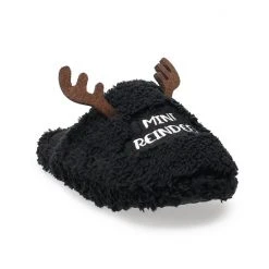 Sonoma Goods For Life Kids Jammies For Your Families® Reindeer Slippers Black -Sonoma Goods For Life Shop unnamed file 7061