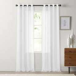Sonoma Goods For Life® 1-Panel Crushed Voile Grommet Window Curtain Navy -Sonoma Goods For Life Shop unnamed file 7083