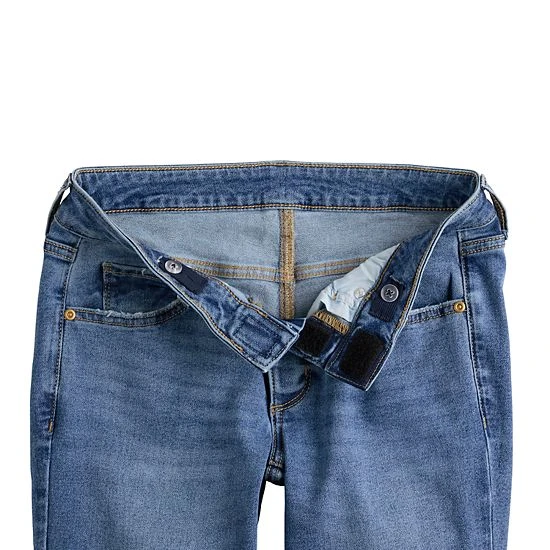 Women's Sonoma Goods For Life® Adaptive Mid-Rise Straight Leg Jean Light Grey 4 Women's Sonoma Goods For Life® Adaptive Mid-Rise Straight Leg Jean Light Grey - Image 2