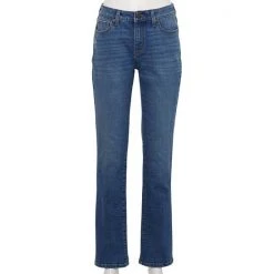 Women's Sonoma Goods For Life® Curvy High-Waisted Bootcut Jeans Medium Wash -Sonoma Goods For Life Shop unnamed file 710