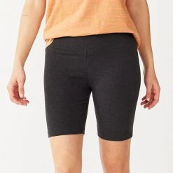 Women's Sonoma Goods For Life® High-Waist Bike Shorts Storm Abyss -Sonoma Goods For Life Shop unnamed file 7112