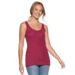 Women's Sonoma Goods For Life® Layering Tank Plum 27 Women's Sonoma Goods For Life® Layering Tank Plum -Sonoma Goods For Life Shop unnamed file 718