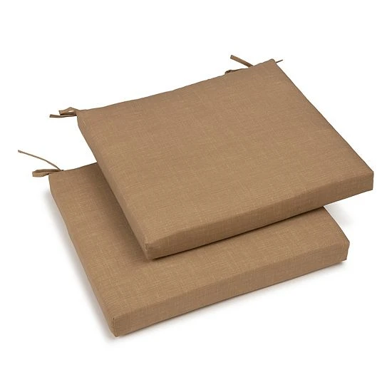 Sonoma Goods For Life® Outdoor/Indoor Seat Cushion 2-pc. Set Blue Shibori 4 Sonoma Goods For Life® Outdoor/Indoor Seat Cushion 2-pc. Set Blue Shibori - Image 2