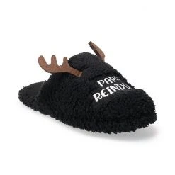 Sonoma Goods For Life Men's Jammies For Your Families® Reindeer Slippers Black -Sonoma Goods For Life Shop unnamed file 7227