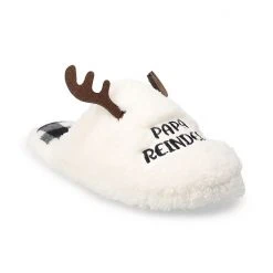 Sonoma Goods For Life Men's Jammies For Your Families® Reindeer Slippers Black -Sonoma Goods For Life Shop unnamed file 7228