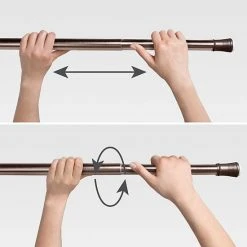 Sonoma Goods For Life® Basic End Cap Steel Tension Shower Rod White -Sonoma Goods For Life Shop unnamed file 7238