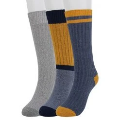 Men's Sonoma Goods For Life® 3-pack Casual Active Socks Natural Tones -Sonoma Goods For Life Shop unnamed file 7346