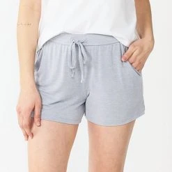 Women's Sonoma Goods For Life® Truly Soft Pajama Shorts Iconic Grey -Sonoma Goods For Life Shop unnamed file 7413
