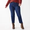Petite Sonoma Goods For Life® High-Waisted Straight-Leg Crop Jeans Gray Wash -Sonoma Goods For Life Shop unnamed file 7441