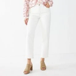 Petite Sonoma Goods For Life® High-Waisted Straight-Leg Crop Jeans Gray Wash -Sonoma Goods For Life Shop unnamed file 7446