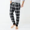Men's Sonoma Goods For Life® Flannel Jogger Sleep Pants Dark Grey Heather -Sonoma Goods For Life Shop unnamed file 747