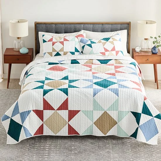 Sonoma Goods For Life® New Traditions Brighton Patchwork Quilt Or Sham 3 Sonoma Goods For Life® New Traditions Brighton Patchwork Quilt Or Sham