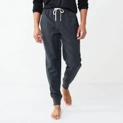Men's Sonoma Goods For Life® Flannel Jogger Sleep Pants Dark Grey Heather 25 Men's Sonoma Goods For Life® Flannel Jogger Sleep Pants Dark Grey Heather -Sonoma Goods For Life Shop unnamed file 750