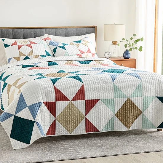 Sonoma Goods For Life® New Traditions Brighton Patchwork Quilt Or Sham 6 Sonoma Goods For Life® New Traditions Brighton Patchwork Quilt Or Sham - Image 4