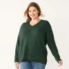 Plus Size Sonoma Goods For Life® V-Neck Pullover Sweater Red -Sonoma Goods For Life Shop unnamed file 7514
