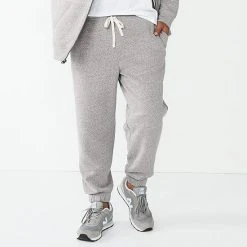 Big & Tall Sonoma Goods For Life Fleece Jogger Pants Blue -Sonoma Goods For Life Shop unnamed file 7539