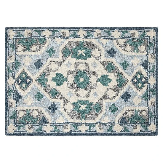 Sonoma Goods For Life® Geo Hooked Rug Ivory 12 Sonoma Goods For Life® Geo Hooked Rug Ivory - Image 10