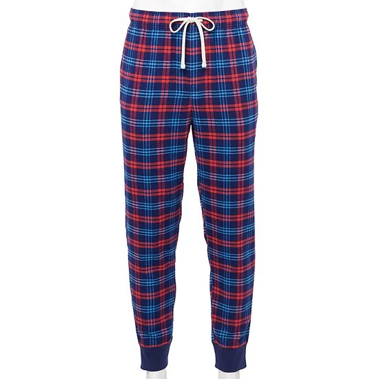 Men's Sonoma Goods For Life® Flannel Jogger Sleep Pants Dark Grey Heather 18 Men's Sonoma Goods For Life® Flannel Jogger Sleep Pants Dark Grey Heather - Image 16