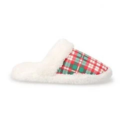 Sonoma Goods For Life Women's Jammies For Your Families® Plaid Scruff Slippers -Sonoma Goods For Life Shop unnamed file 7652