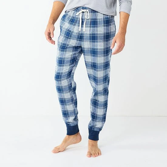 Men's Sonoma Goods For Life® Flannel Jogger Sleep Pants Dark Grey Heather 22 Men's Sonoma Goods For Life® Flannel Jogger Sleep Pants Dark Grey Heather - Image 20