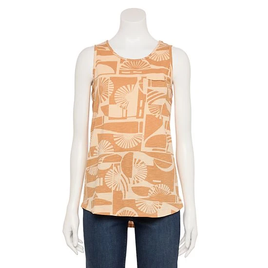 Women's Sonoma Goods For Life® High-Neck Tank Grey White Stars 13 Women's Sonoma Goods For Life® High-Neck Tank Grey White Stars - Image 11