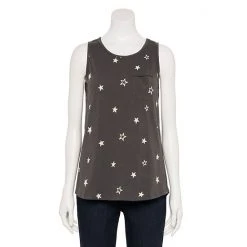 Women's Sonoma Goods For Life® High-Neck Tank Grey White Stars 36 Women's Sonoma Goods For Life® High-Neck Tank Grey White Stars -Sonoma Goods For Life Shop unnamed file 7732