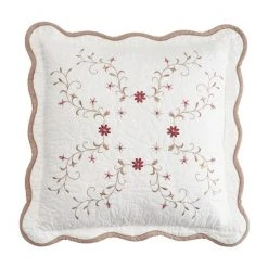 Sonoma Goods For Life® Embroidered Throw Pillow Contrast Flange