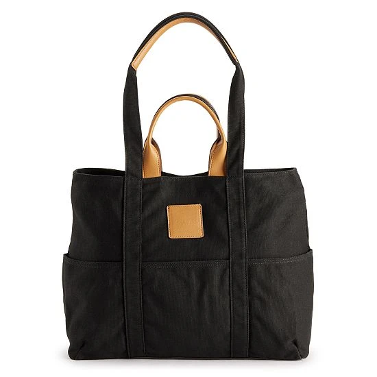 Sonoma Goods For Life® Large Tote Bag Black 8 Sonoma Goods For Life® Large Tote Bag Black - Image 6