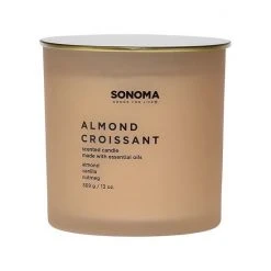 Sonoma Goods For Life® 13-oz. Almond Croissant Candle Jar