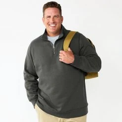Big & Tall Sonoma Goods For Life® Quarter-Zip Fleece Olive 22 Big & Tall Sonoma Goods For Life® Quarter-Zip Fleece Olive -Sonoma Goods For Life Shop unnamed file 783