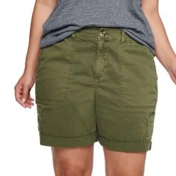 Plus Size Sonoma Goods For Life® Utility Bermuda Shorts Navy -Sonoma Goods For Life Shop unnamed file 7857
