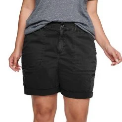Plus Size Sonoma Goods For Life® Utility Bermuda Shorts Navy -Sonoma Goods For Life Shop unnamed file 7858