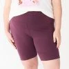 Plus Size Sonoma Goods For Life® High-Waisted Bike Shorts Dark Dusty Heather 2 Plus Size Sonoma Goods For Life® High-Waisted Bike Shorts Dark Dusty Heather -Sonoma Goods For Life Shop unnamed file 7862