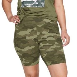 Plus Size Sonoma Goods For Life® High-Waisted Bike Shorts Dark Dusty Heather -Sonoma Goods For Life Shop unnamed file 7868