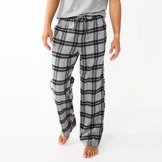 Men's Sonoma Goods For Life® Flannel Pajama Pants Red Black Check 17 Men's Sonoma Goods For Life® Flannel Pajama Pants Red Black Check - Image 15