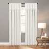 Sonoma Goods For Life® Set Of 2 Ivory Fringe Window Curtain Panels