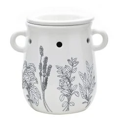 Sonoma Goods For Life® White Floral Wax Melt Warmer