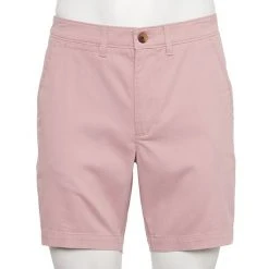 Men's Sonoma Goods For Life® 7-Inch Flexwear Flat-Front Shorts Lavender -Sonoma Goods For Life Shop unnamed file 8125