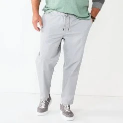 Sonoma Goods For Life Big And Tall Men's Sonoma Good For Life Pull-On Pant Alloy -Sonoma Goods For Life Shop unnamed file 8294