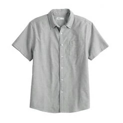 Men's Sonoma Goods For Life® Perfect Length Button-Down Shirt Green 12 Men's Sonoma Goods For Life® Perfect Length Button-Down Shirt Green -Sonoma Goods For Life Shop unnamed file 8313