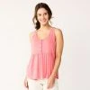 Women's Sonoma Goods For Life® Button Utility Tank Melon Pink 1 Women's Sonoma Goods For Life® Button Utility Tank Melon Pink -Sonoma Goods For Life Shop unnamed file 8319