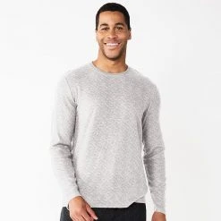 Men's Sonoma Goods For Life® Textured Top Charcoal Space Dye -Sonoma Goods For Life Shop unnamed file 8544
