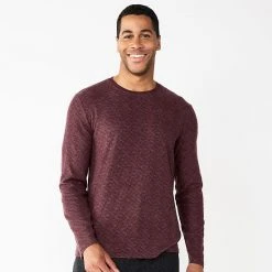 Men's Sonoma Goods For Life® Textured Top Charcoal Space Dye -Sonoma Goods For Life Shop unnamed file 8547